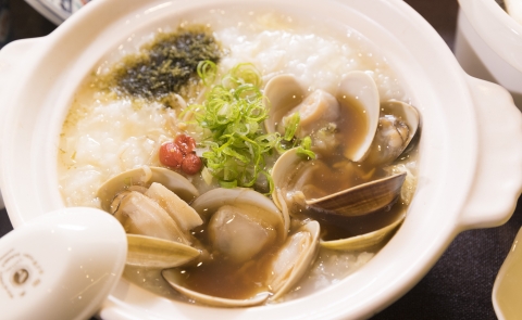 蛤蜊海鮮粥